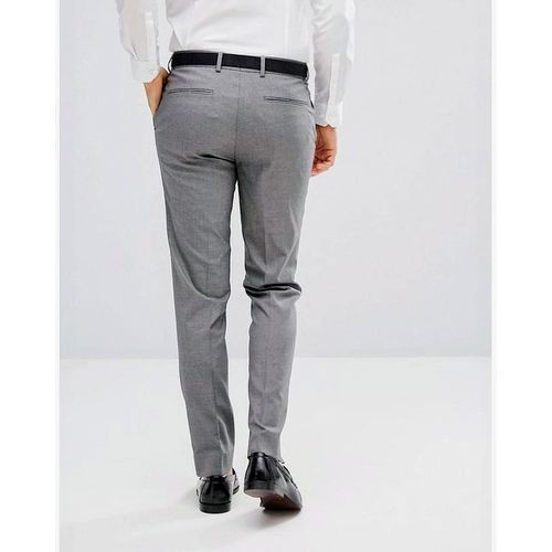 4 Pack of Men's Formal Trousers - Black,Grey,Coffee Brown & Navy Blue