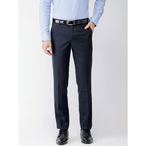 4 Pack of Men's Formal Trousers - Black,Grey,Coffee Brown & Navy Blue