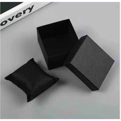 Six Pack Of  Leather Watch Bracelets As Seen On The Picture-Black