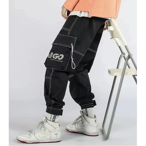 Trousers Man Joggers Stretch Autumn Cargo Pants For Men Sports Slacks