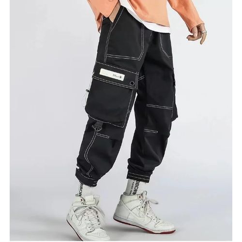 Trousers Man Joggers Stretch Autumn Cargo Pants For Men Sports Slacks
