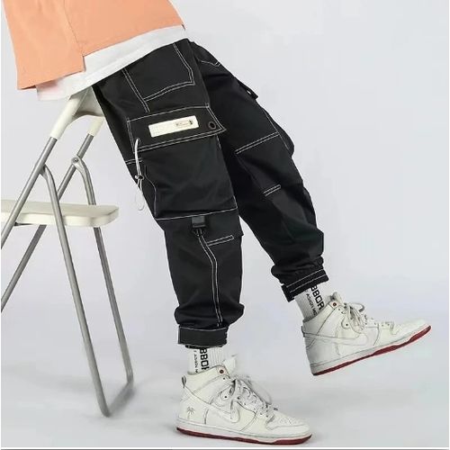 Trousers Man Joggers Stretch Autumn Cargo Pants For Men Sports Slacks