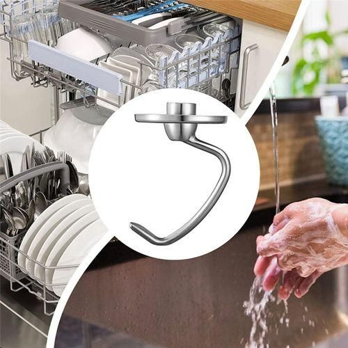 Stainless Steel Dough Hook Attachment for KitchenAid 4.55 Q
