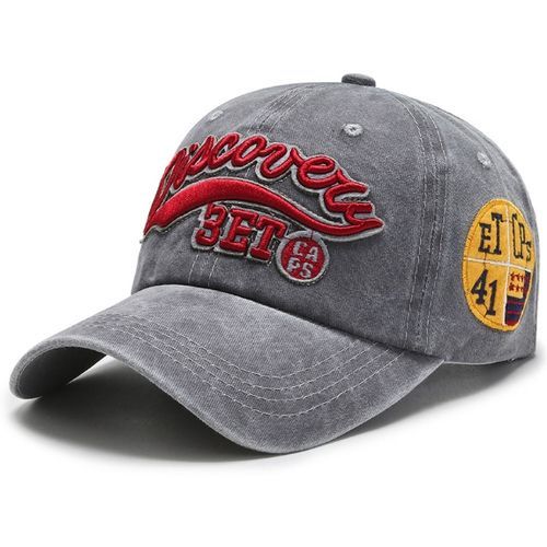 Cowboy Baseball Cap Embroidered Letter Cap Spring Casual Sun Hat