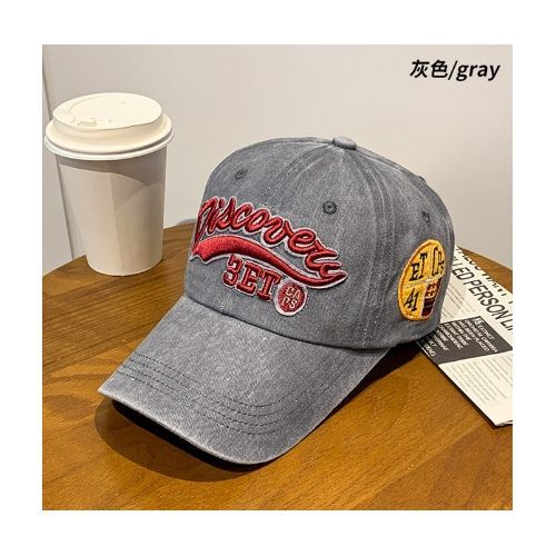Cowboy Baseball Cap Embroidered Letter Cap Spring Casual Sun Hat