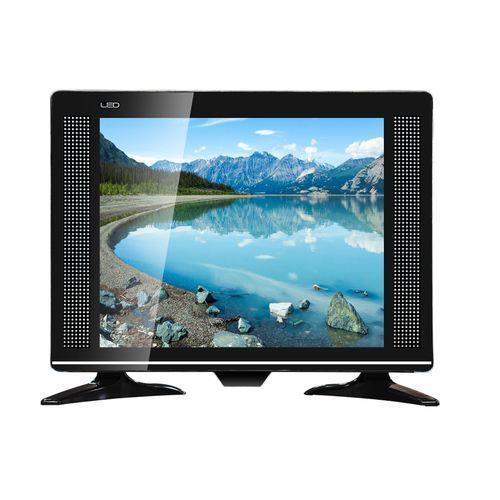 LED Tv Flat Screen 19 Inches With USB & HDMI Supports -Black