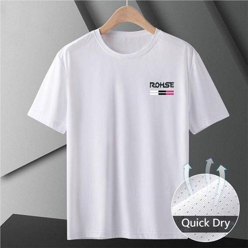 Men's T-Shirts Quick Dry Cooling Ice Silk Running Shirts