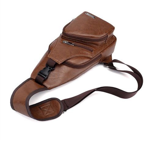 Mateamoda Men Bags Chest Bags Crossbody Bags Shoulder Bags USB Sling Satchel