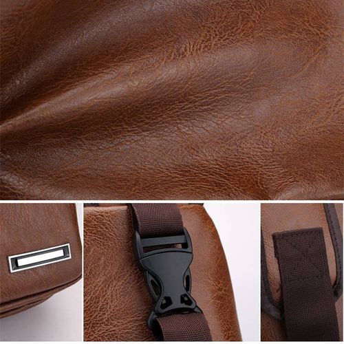 Mateamoda Men Bags Chest Bags Crossbody Bags Shoulder Bags USB Sling Satchel