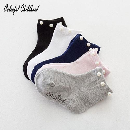 Toddler Ankle Socks Design Socks Pearl Girls Princess Baby