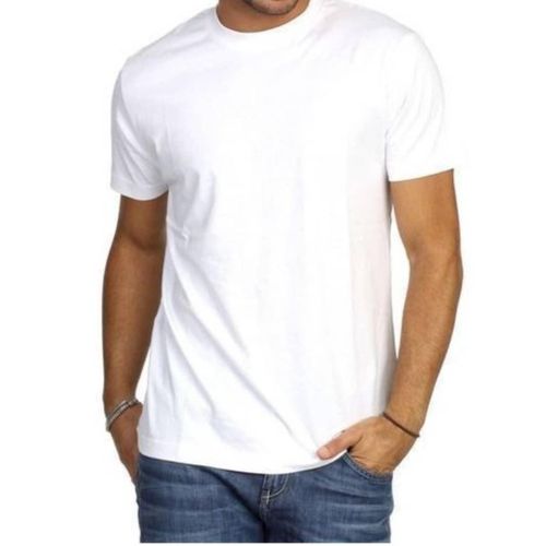 Men's T-shirt Plain White