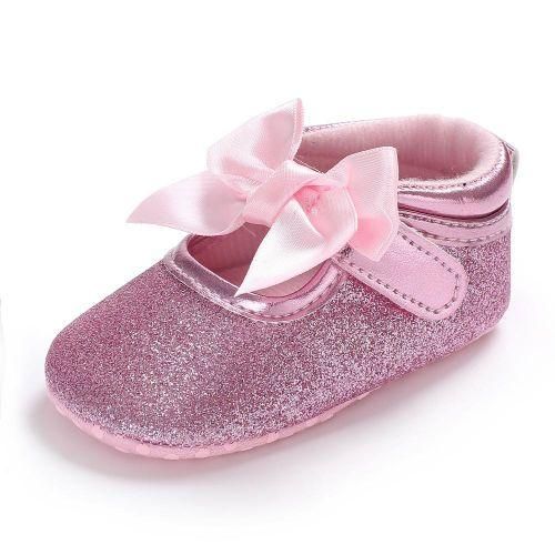 Babyshoes Spring and Autumn Style 01 Year Old Girls' Shoes Soft Sole Princess Series Baby Walking Shoes
