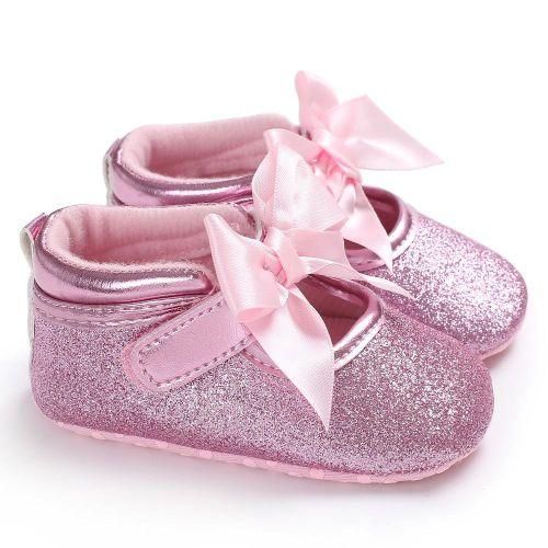 Babyshoes Spring and Autumn Style 01 Year Old Girls' Shoes Soft Sole Princess Series Baby Walking Shoes