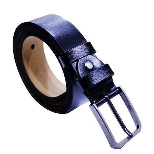 Men's Faux Leather Belts - Black, Dark Brown, Brown.