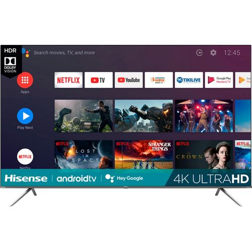 Hisense 85" Class H65 Series LED 4K UHD Smart Android TV _ Black