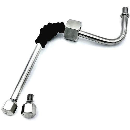 Steam Wand for Delonghi EC680EC685, Rancilio Coffee Machine, Upgrade with Additional 3 Hole Tip Steam Nozzle