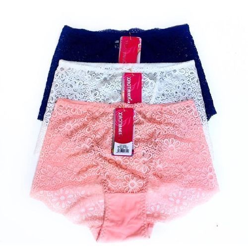 Other 3 Pack Sexy Lace Panties - Multi Colour