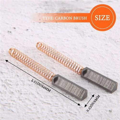 W10380496 Stand Mixer Carbon Motor Brush for Whirlpool  KitchenAid Mixers Motor Brush New AP5178083,PS3495098,6 Pack