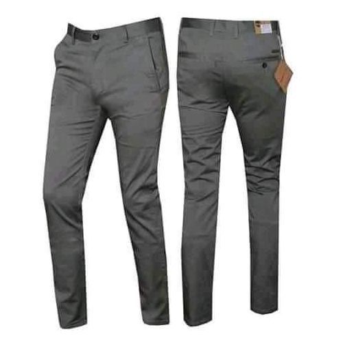 Stretcher Khaki Trouser -Dark Grey