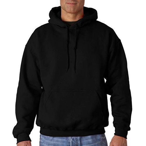 Classic Modern Unisex Hoodie Jumper - Black