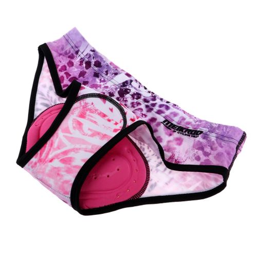 Womens  Shorts D Padded Bike XXL Pink Snow Leopard