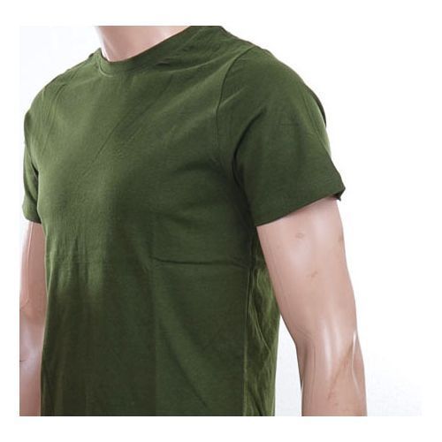 Men's Round Neck T-shirt  - Army Green