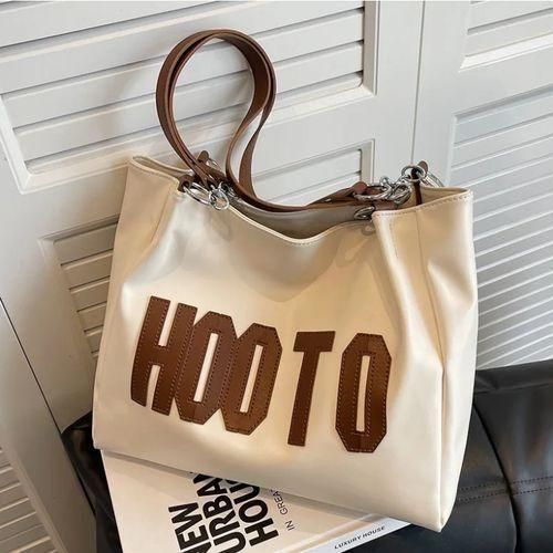 Large Capacity Tote Bag Fashion Shoulder Underarm Student Class Commuting Girls
