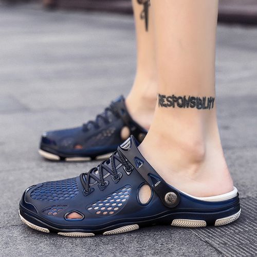 Men's Fashion Casual Breathable Sandals,Beach Shoes,Outdoor Shoes,Slippers,Clogs
