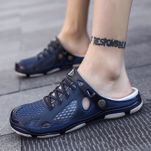 Men's Fashion Casual Breathable Sandals,Beach Shoes,Outdoor Shoes,Slippers,Clogs