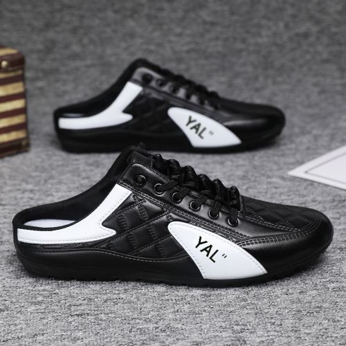 Men's Non-Slip Soft Sole Semi-Slippery Sandals - Black