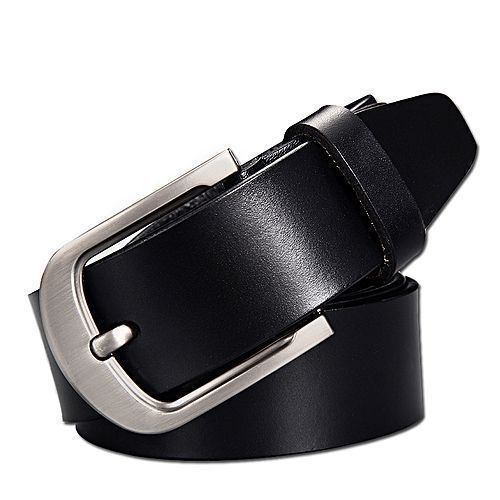 Other 2 Pack of Men's Designer Faux Leather Belts - Black,Brown