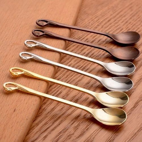 Creative Swan Spoon Coffee Spoon Dessert Table Decoration