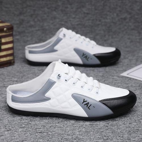 Men's Non-Slip Soft Sole Semi-Slippery Sandals - White