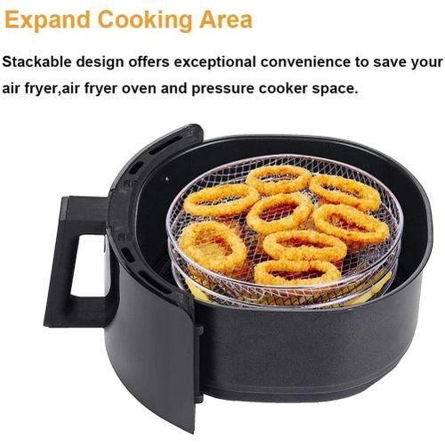 Air Fryer Three Stackable Dehydrator Racks for Gowise Philip