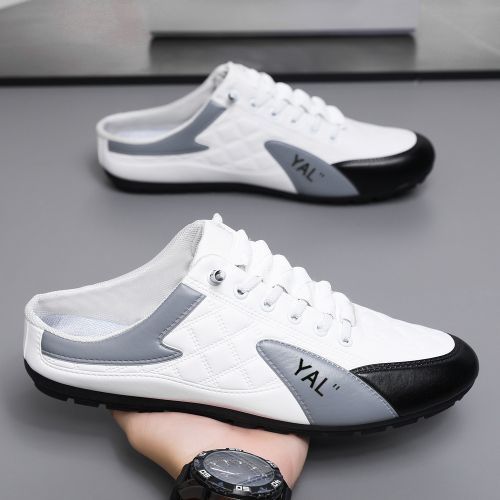 Men's Non-Slip Soft Sole Semi-Slippery Sandals - White