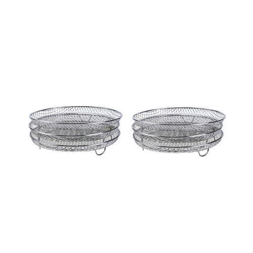 2Pcs Air Fryer Accessories for Ninja Foodi Dehydrating Rack