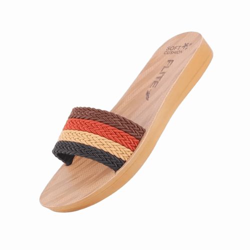 Flite Slippers For Ladies PUL 125 - Brown
