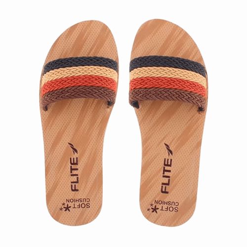 Flite Slippers For Ladies PUL 125 - Brown