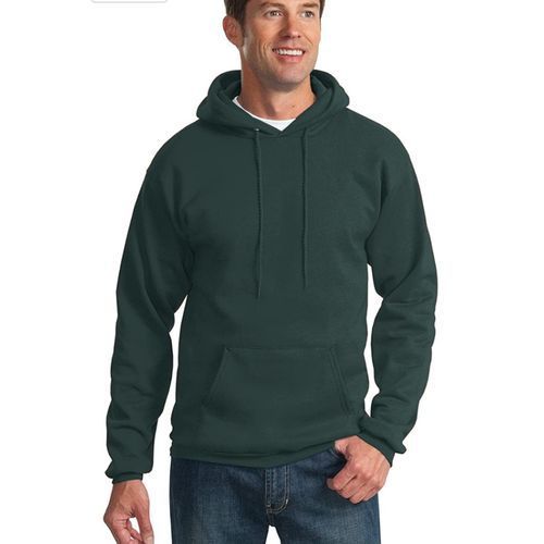 Long Sleeve Hoodie Jumper - Green