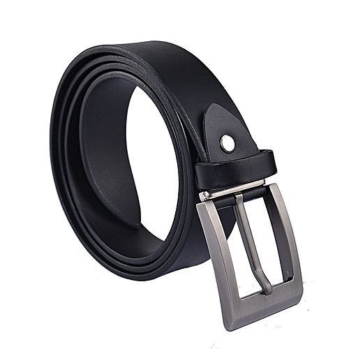 Faux Leather Belt - Black
