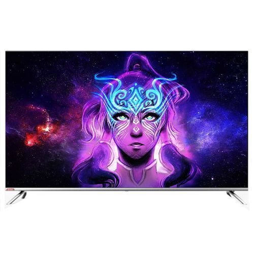 Chiq 43 Inc  Frameless Smart TV LED TV - Black
