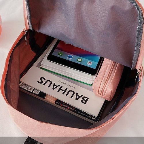 Mateamoda 4 PCS Women Bags Backpacks Ladies Bags Handbags School Bags Purse Tote Bags