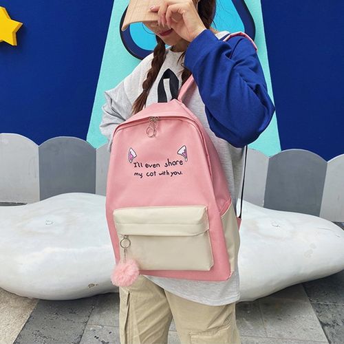 Mateamoda 4 PCS Women Bags Backpacks Ladies Bags Handbags School Bags Purse Tote Bags