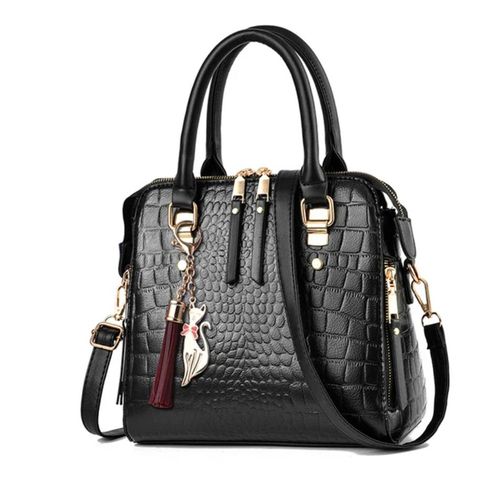 Women PU Leather Handbags Female Tassel Designer Tote Bags