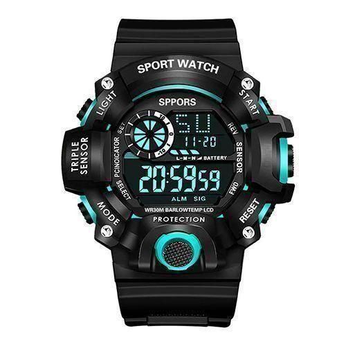 Men's LED Digital Watch Men Sport Fitness Electronic Watch Multifunction Sports