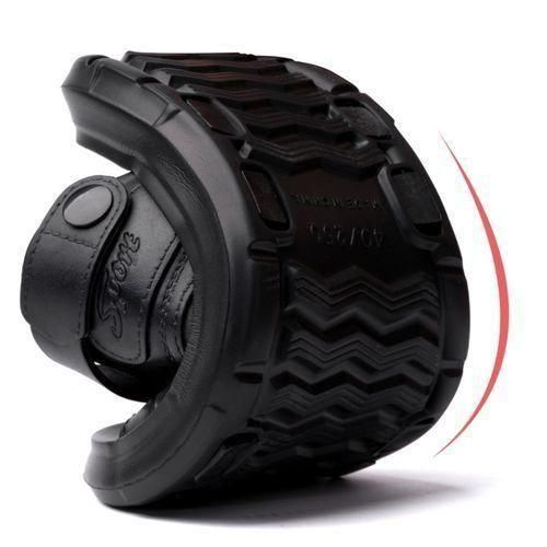 Men's Palm Sandals Shoes Comfortable Soft Sole Casual Black