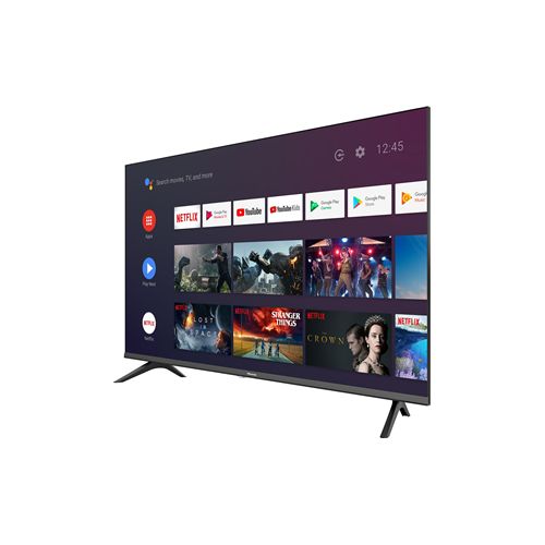 Global Star 55'' Inch 4K Bluetooth Ultra HD Smart Tv - Black