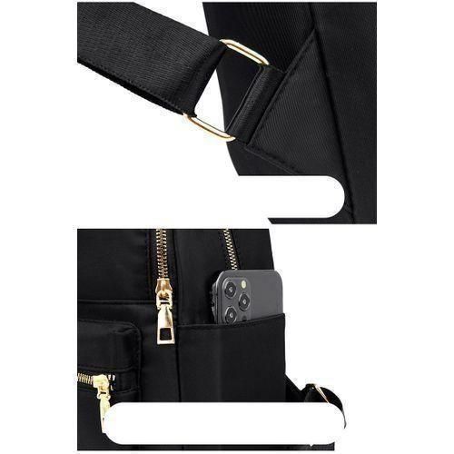 Leather Ladies Bags Women's Casual Waterproof Backpack Shoulder Bags