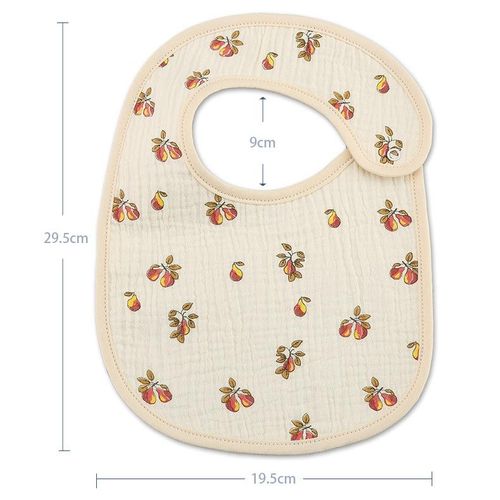 2 Pcs Waterproof, Adjustable Snap-on, Breathable, Soft, Cotton Baby Bibs, For Boys And Girls When Feeding, Teething, Drooling.