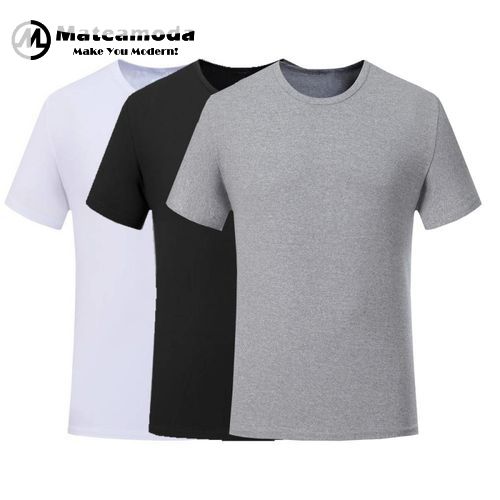 Mateamoda 3 PCS T-Shirts Men Tops Tees Polos Male Clothing